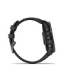 Garmin Epix Pro (Gen 2) Sapphire Edition Titanium 51mm Αδιάβροχο Smartwatch με Παλμογράφο (Carbon Grey DLC Titanium with Black Band)