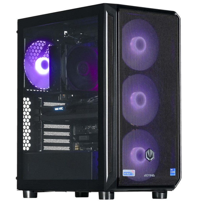 Actina 5901443410287 Gaming Desktop PC (Ryzen 5-8400F/32GB DDR5/1TB SSD/Arc A580/No OS)