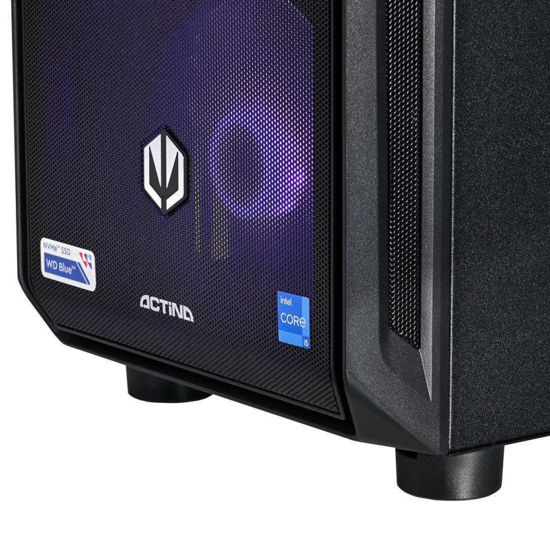 Actina 5901443410287 Gaming Desktop PC (Ryzen 5-8400F/32GB DDR5/1TB SSD/Arc A580/No OS)