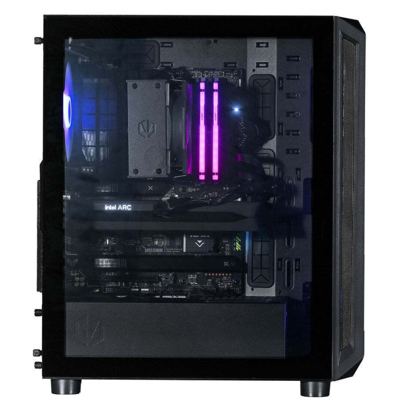 Actina 5901443410287 Gaming Desktop PC (Ryzen 5-8400F/32GB DDR5/1TB SSD/Arc A580/No OS)