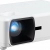 Viewsonic LS610WHE Projector DLP HD Λάμπας LED με Ενσωματωμένα Ηχεία Λευκός