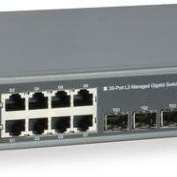 Level One GTL-2091 Managed L3 Switch με 8 Θύρες Gigabit (1Gbps) Ethernet και 12 SFP Θύρες