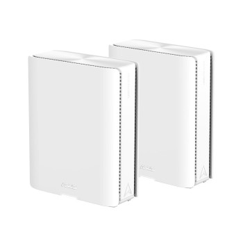 Asus ZenWiFi BQ16 v1 WiFi Mesh Network Access Point Wi‑Fi 7 Quad Band (2.4 & 5 & 5 & 6GHz) σε Διπλό Kit Λευκό