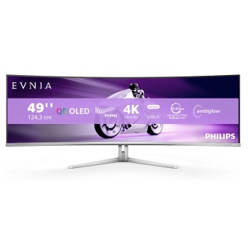 Philips 49M2C8900L/00 Ultrawide QD-OLED HDR Curved Monitor 48.9