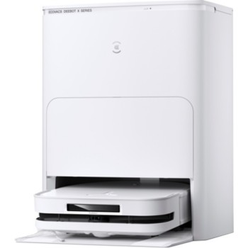 Ecovacs Deebot X5 Omni Σκούπα Ρομπότ για Σκούπισμα & Σφουγγάρισμα με Χαρτογράφηση και Wi-Fi Λευκή