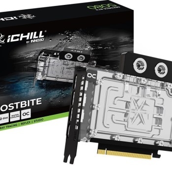 Inno 3D GeForce RTX 5080 16GB GDDR7 iChill Frostbite Κάρτα Γραφικών C50803-16D7X-1760FB