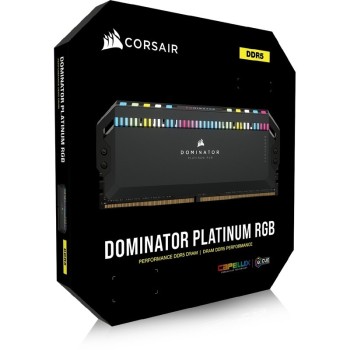 Corsair Dominator Platinum RGB DDR5 64GB RAM με 2x32GB Modules και Ταχύτητα 6600 για Desktop CMT64GX5M2B6600C32