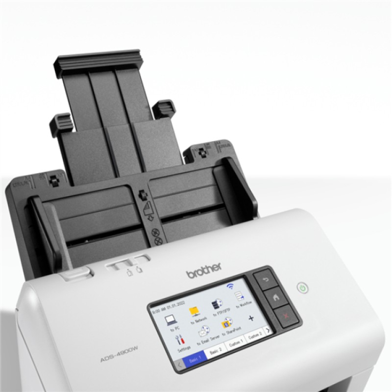 Brother ADS-4900W Sheetfed (Τροφοδότη χαρτιού) Scanner A4 με WiFi