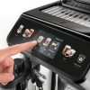 De'Longhi Eletta Explore Αυτόματη Μηχανή Espresso 1450W Πίεσης 19bar για Cappuccino με Μύλο Άλεσης Ασημί