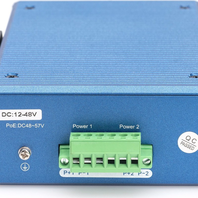 Digitus DN-651155 Managed L2 PoE Switch με 4 Θύρες Gigabit (1Gbps) Ethernet και 2 SFP Θύρες