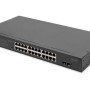 Digitus DN-95348-2 Unmanaged PoE Switch με 24 Θύρες Gigabit (1Gbps) Ethernet και 2 SFP Θύρες