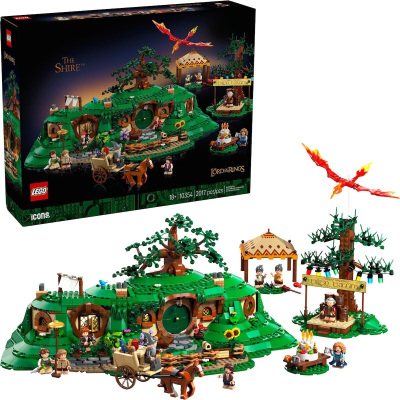 Lego Τουβλάκια Lord Of Rings: The Shire για 18+ Ετών 2017τμχ 10354