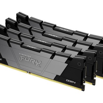 Kingston Fury Renegade DDR4 RAM με 4x8GB Modules και Ταχύτητα 3600 για Desktop KF436C16RB2K4/32