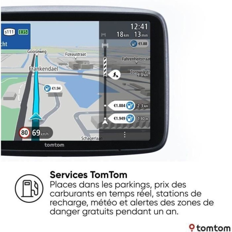 TomTom Συσκευή Πλοήγησης GPS με Οθόνη 7