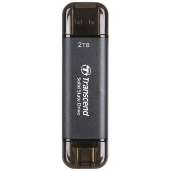 Transcend ESD310C 2TB USB 3.2 SSD Stick με σύνδεση USB-C & USB-A Μαύρο