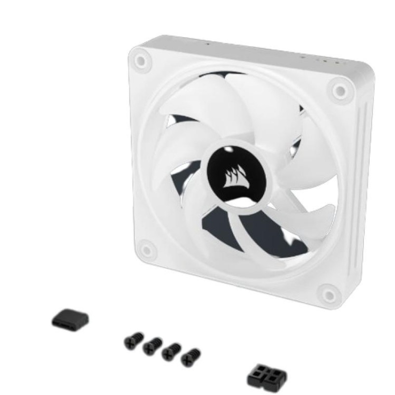 Corsair iCUE LINK QX120 RGB Case Fan 3τμχ Λευκό