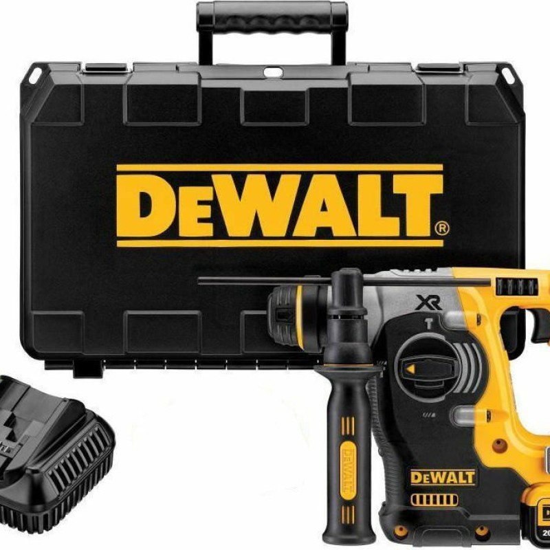 Dewalt Κρουστικό Σκαπτικό Πιστολέτο Μπαταρίας Brushless 18V 2x5Ah με Υποδοχή SDS Plus DCH273P2T
