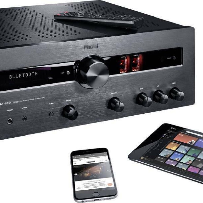Magnat MA 900 Υβριδικός Ολοκληρωμένος Ενισχυτής Hi-Fi Stereo 200W/4Ω 149515 Μαύρος