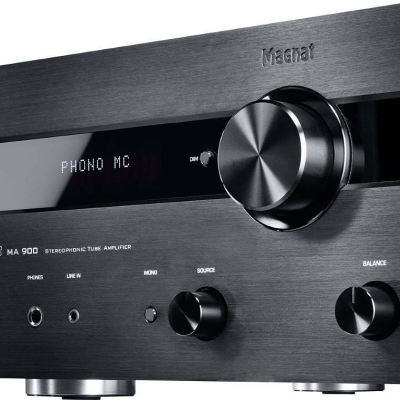 Magnat MA 900 Υβριδικός Ολοκληρωμένος Ενισχυτής Hi-Fi Stereo 200W/4Ω 149515 Μαύρος