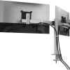 Durable Dual Mount with Arm Βάση Γραφείου για 2 Οθόνες έως 27