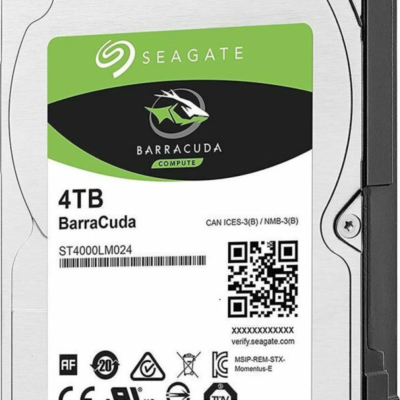 Seagate Barracuda 4TB HDD Σκληρός Δίσκος 2.5