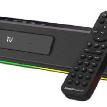 Creative Sound Blaster Katana SE Soundbar 2.1 Bluetooth και HDMI 90W με Τηλεχειριστήριο Μαύρο