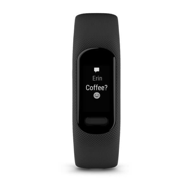 Garmin Vivosmart 5 Large Activity Tracker Αδιάβροχο με Παλμογράφο Black