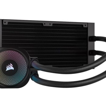 Corsair iCUE Link Titan 240 RX RGB Υδρόψυξη Επεξεργαστή Διπλού Ανεμιστήρα 120mm για Socket AM4/AM5/1700