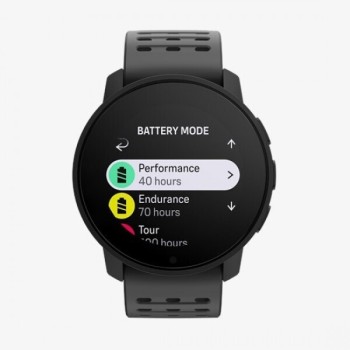 Suunto 9 Peak Pro Titanium 43mm Αδιάβροχο Smartwatch με Παλμογράφο (All Black)