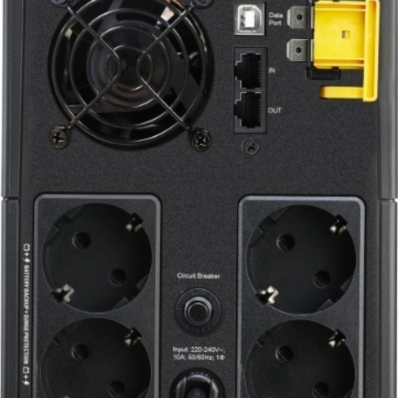 APC Back-UPS Line-Interactive 2200VA 1200W με 4 Schuko Πρίζες