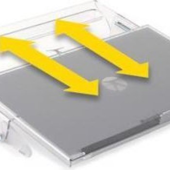 Bakker Elkhuizen Document Holder FlexDesk Επιτραπέζια Βάση Ασημί