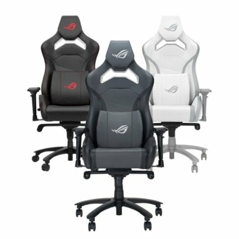 Asus ROG CHARIOT CORE WH GH Wireless Καρέκλα Gaming Δερματίνης με Ρυθμιζόμενα Μπράτσα Λευκή