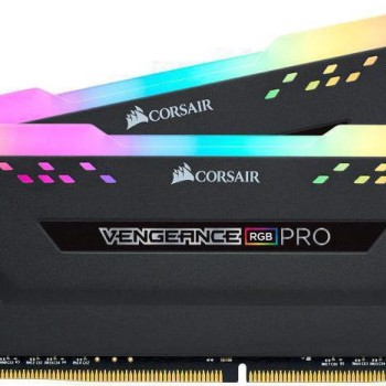 Corsair Vengeance RGB Pro DDR4 32GB RAM με 2x16GB Modules και Ταχύτητα 2666 για Desktop CMW32GX4M2A2666C16