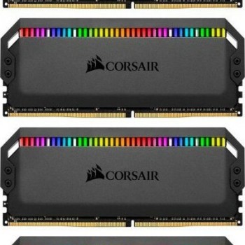 Corsair Dominator Platinum RGB DDR4 32GB RAM με 4x8GB Modules και Ταχύτητα 3600 για Desktop CMT32GX4M4C3600C18