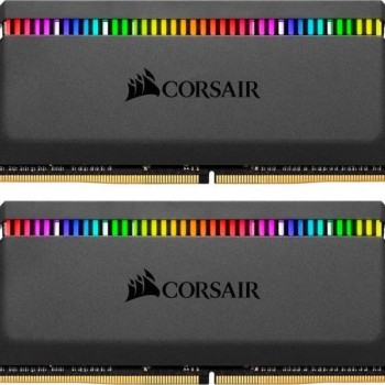 Corsair Dominator Platinum RGB DDR4 16GB RAM με 2x8GB Modules και Ταχύτητα 3600 για Desktop CMT16GX4M2C3600C18