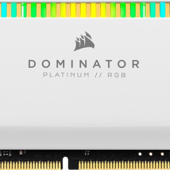 Corsair Dominator Platinum RGB DDR4 16GB RAM με 2x8GB Modules και Ταχύτητα 3600 για Desktop CMT16GX4M2C3600C18W