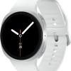 Samsung Galaxy Watch8 LTE Aluminium 44mm Αδιάβροχο με eSIM και Παλμογράφο (Ασημί)