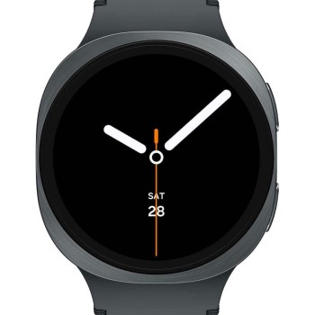 Samsung Galaxy Watch8 LTE Aluminium 40mm Αδιάβροχο με eSIM και Παλμογράφο (Dark Gray)