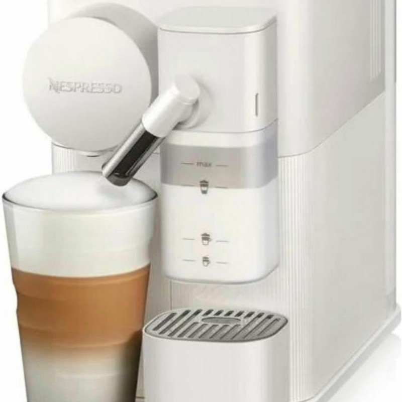 De'Longhi Lattissima One Καφετιέρα για Κάψουλες Nespresso Πίεσης 19bar με Αφρογαλιέρα White