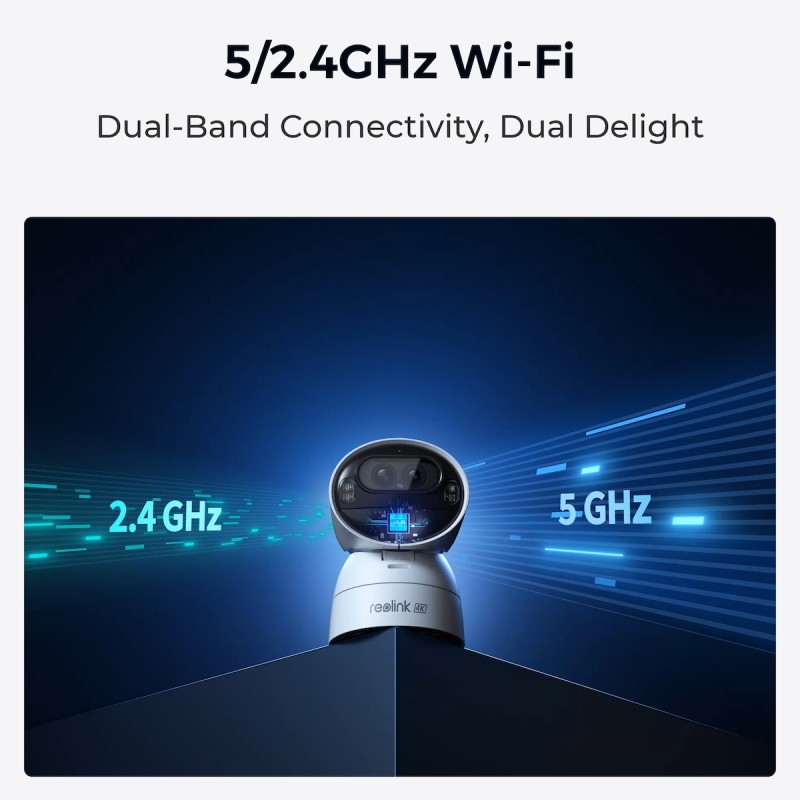 Reolink Argus Series B730 IP Κάμερα Παρακολούθησης Wi-Fi 4K Μπαταρίας με Αμφίδρομη Επικοινωνία και Φακό 2.8mm