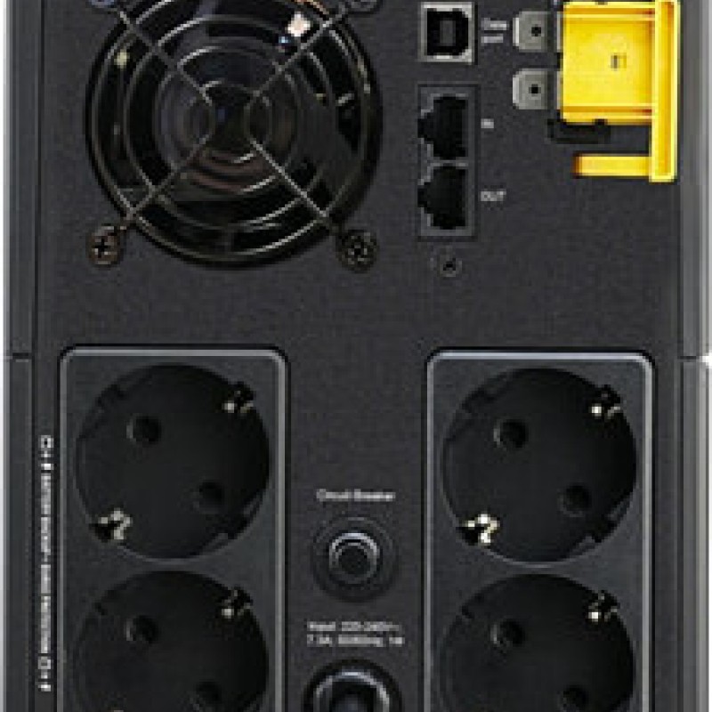 APC Back-UPS 1600VA Line-Interactive 900W με 4 Schuko Πρίζες