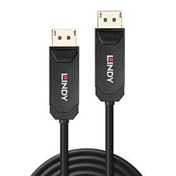 Lindy Cable DisplayPort male - DisplayPort male 20m Μαύρο (38522)