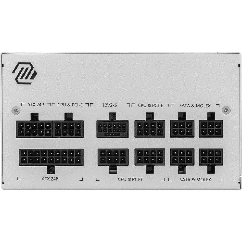 MSI MAG A850GL PCIE5 850W Λευκό Τροφοδοτικό Υπολογιστή Full Modular 80 Plus Gold