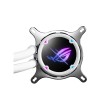Asus ROG STRIX LC II 240 ARGB Υδρόψυξη Επεξεργαστή Διπλού Ανεμιστήρα 120mm για Socket AM4/1700/1200/115x Λευκή