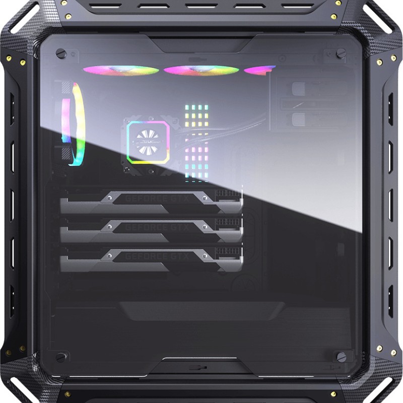 Cougar Panzer MAX-G Gaming Full Tower Κουτί Υπολογιστή με Πλαϊνό Παράθυρο Μαύρο