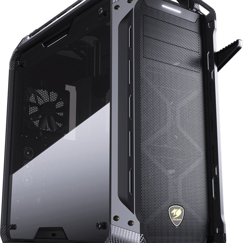 Cougar Panzer MAX-G Gaming Full Tower Κουτί Υπολογιστή με Πλαϊνό Παράθυρο Μαύρο