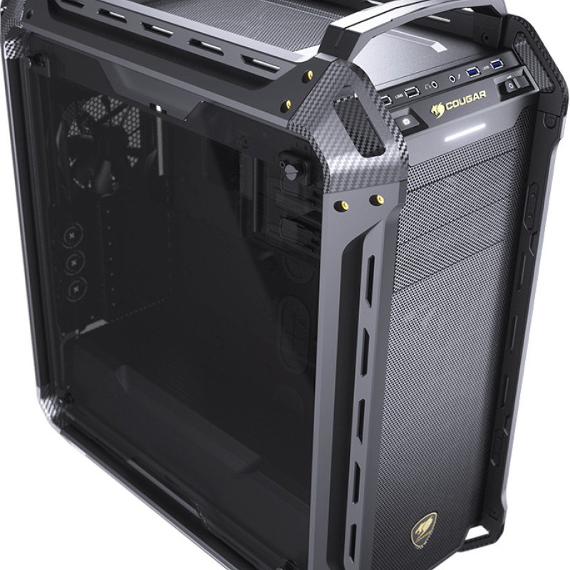 Cougar Panzer MAX-G Gaming Full Tower Κουτί Υπολογιστή με Πλαϊνό Παράθυρο Μαύρο