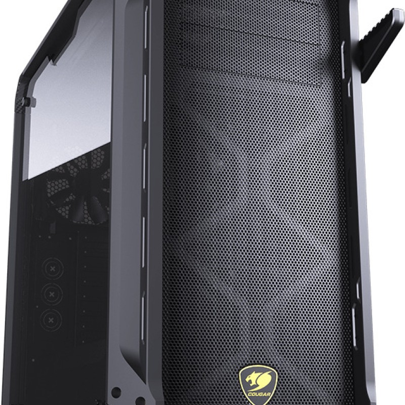 Cougar Panzer MAX-G Gaming Full Tower Κουτί Υπολογιστή με Πλαϊνό Παράθυρο Μαύρο