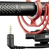 Rode Video Mic NTG Πυκνωτικό Μικρόφωνο USB Shock Mounted για Φωνητικά σε Πορτοκαλί Χρώμα