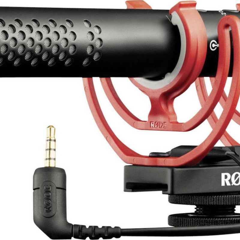 Rode Video Mic NTG Πυκνωτικό Μικρόφωνο USB Shock Mounted για Φωνητικά σε Πορτοκαλί Χρώμα